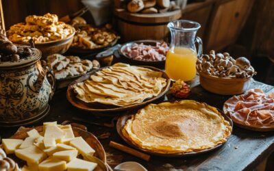 Les crêpes et les galettes: la gastronomie authentique de la bretagne